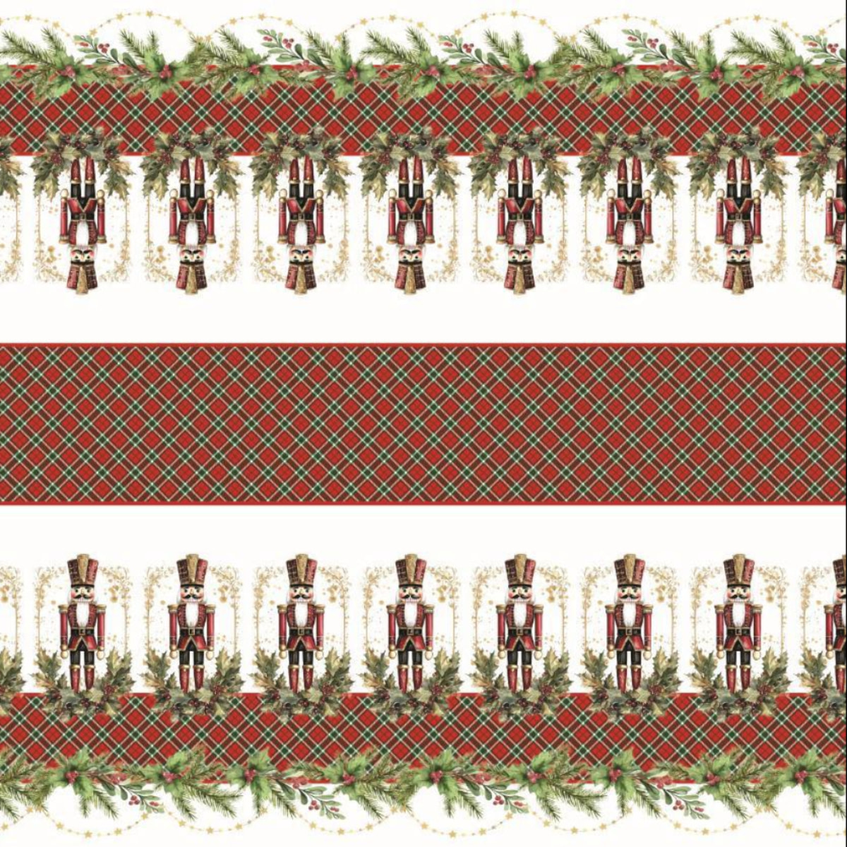 CASSESE HOME Tovaglia No Stiro Breccia Natale In Poliestere Made In Italy_Dec.Q