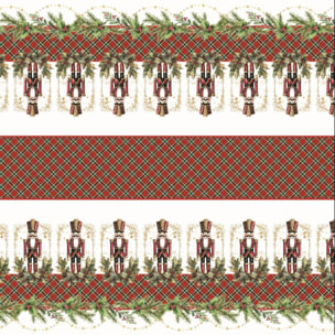 CASSESE HOME Tovaglia No Stiro Breccia Natale In Poliestere Made In Italy_Dec.Q