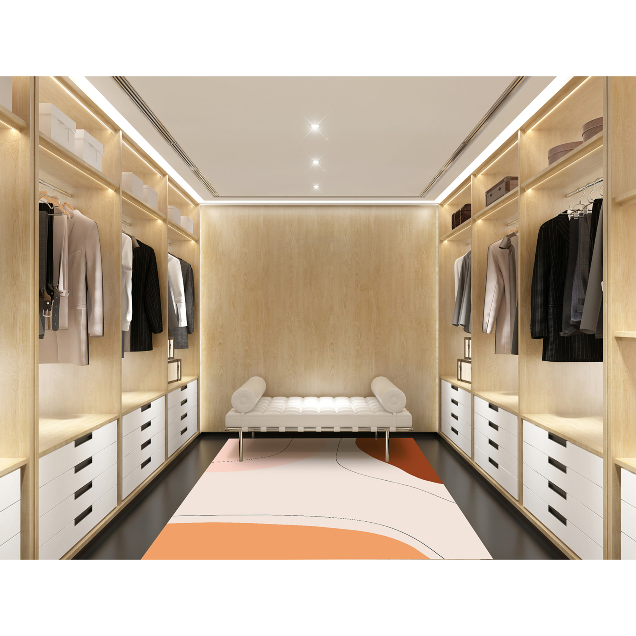 Alfombra de vinilo CERAMIKO, Tania, diseño moderno 70x100 cm