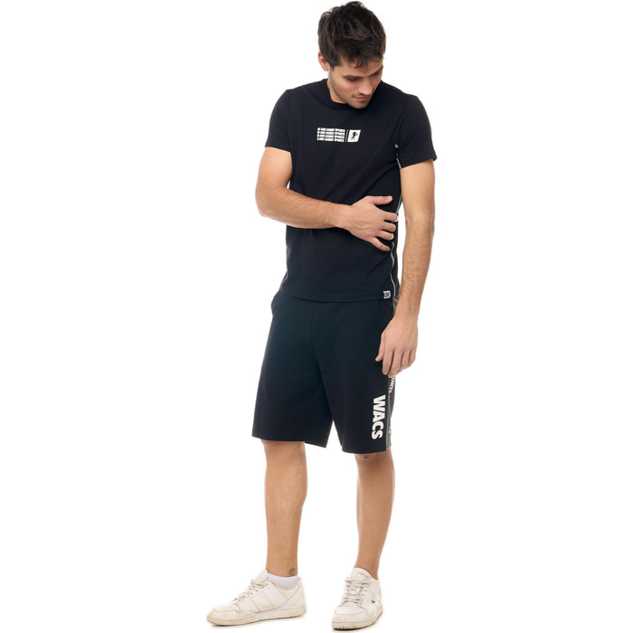 Camiseta de manga corta hombre Leone B&W