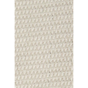 Cintura Brahim in tela beige con fibbia logo