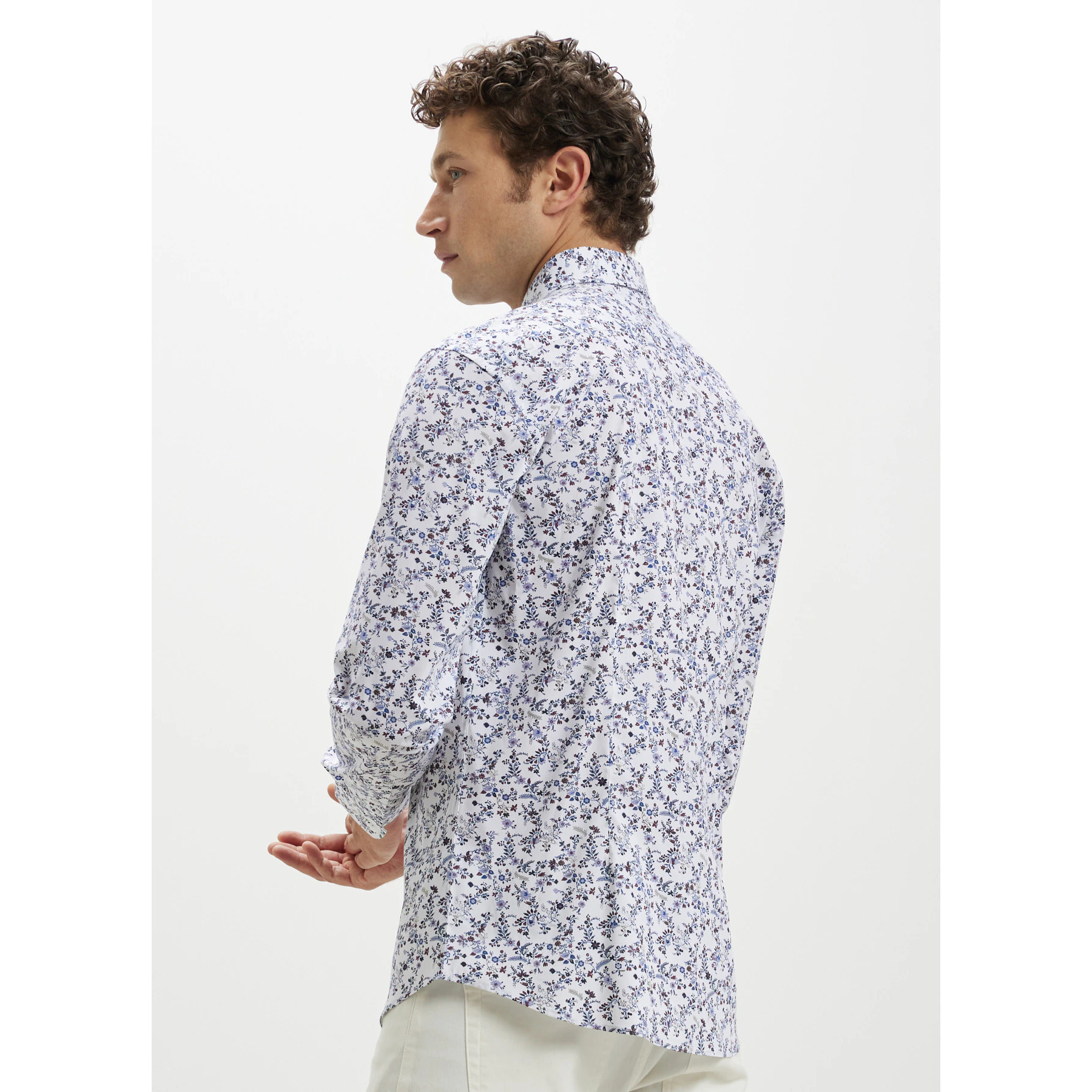 Camicia fantasia a fiori