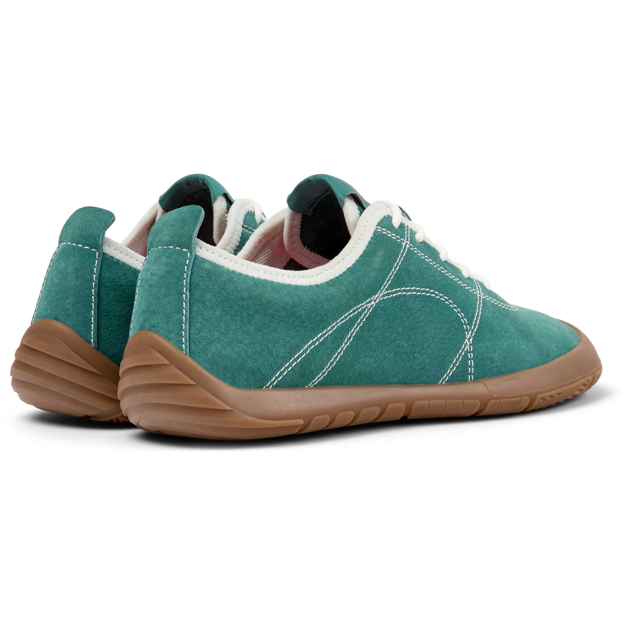 Zapatillas - CAMPER Peu Path+ - Verde - Cuero nobuk