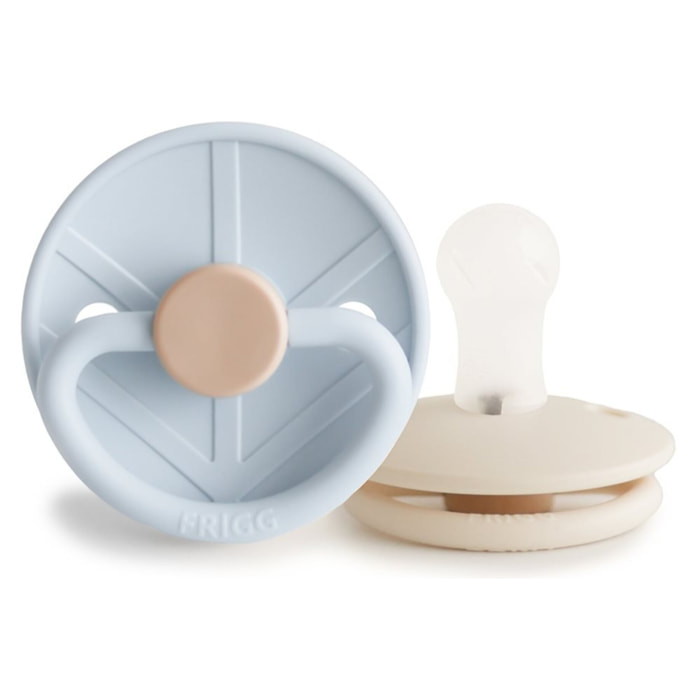 Frigg Pack 2 Chupetes Block Silicona Little Viking