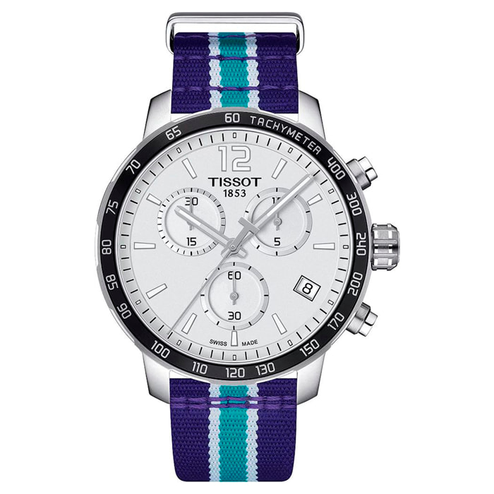 Reloj Tissot T095.417.17.037.30 Hombre Analogico Cuarzo con Correa de Nailon