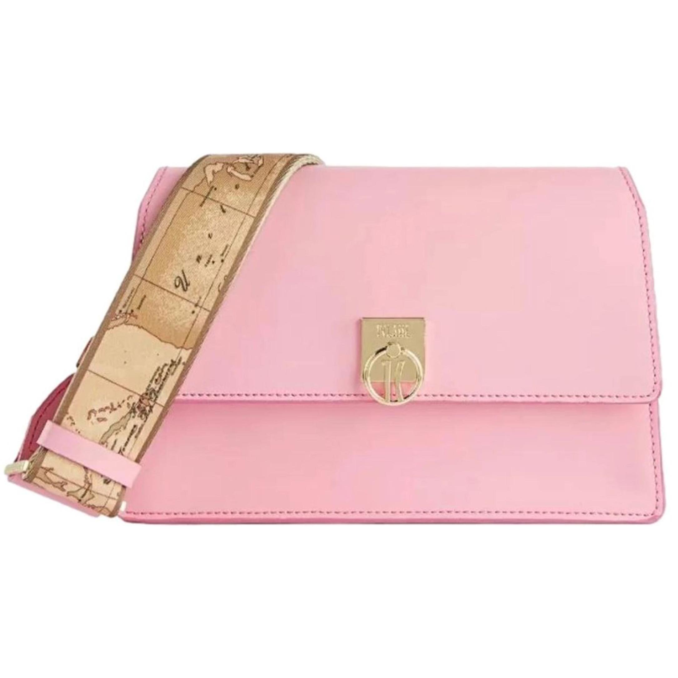 Alviero Martini 1a Classe Tracollina Clutch Donna Rosa Bubble