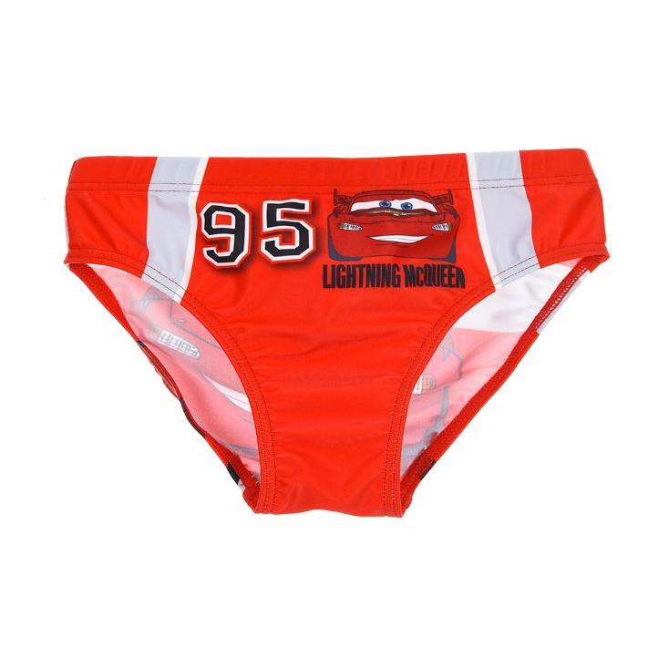 Slip Costume da Bagno Cars Rosso Lui Disney Rosso