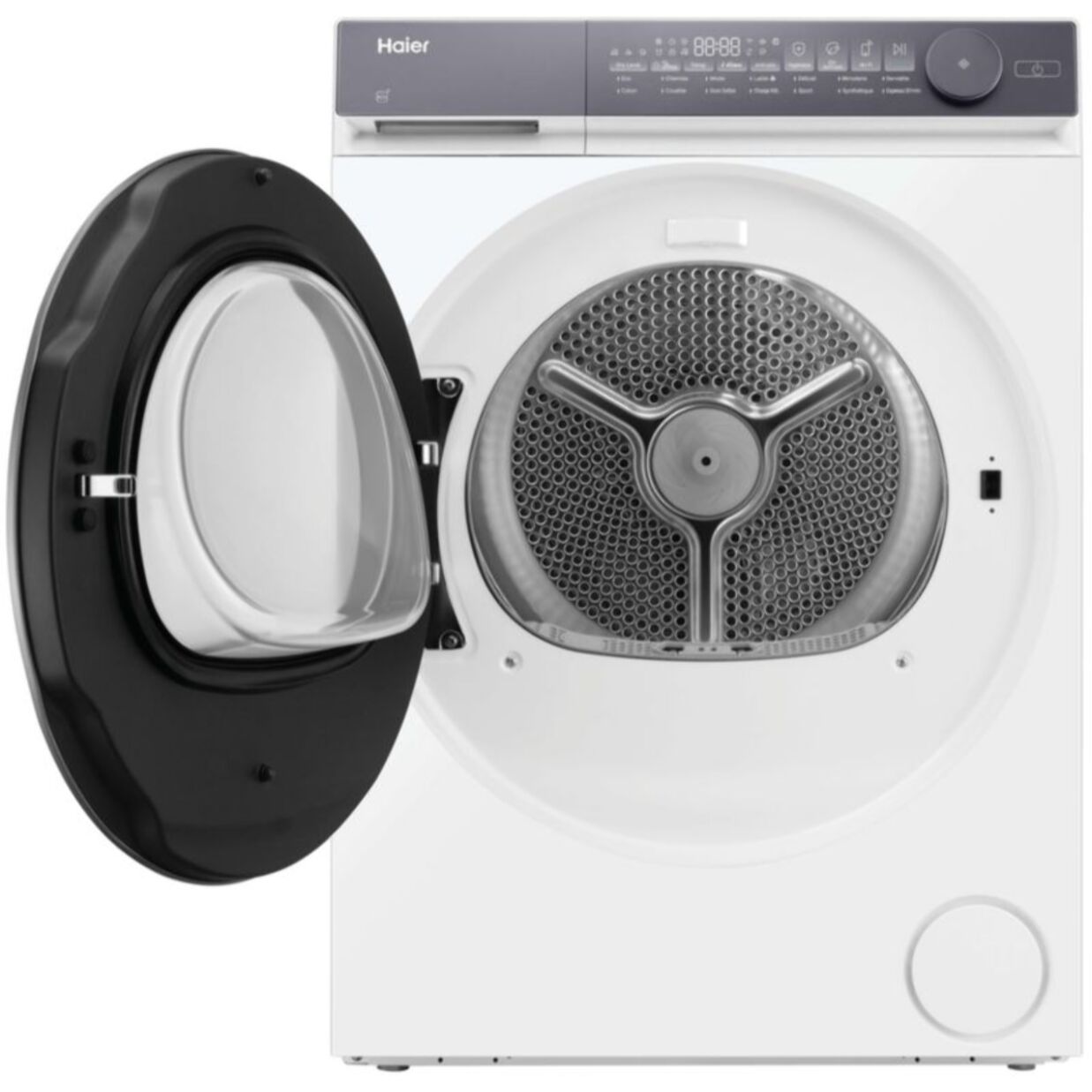 Sèche linge pompe à chaleur HAIER HD90-A367U1-FR 9kg - Idéal famille & Ultra-silencieux & Connecté & Basse consommation