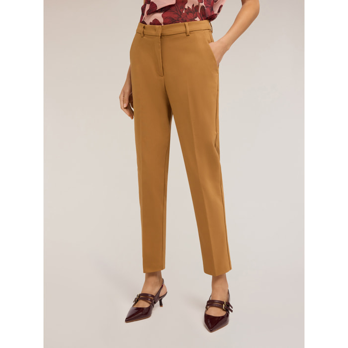 Motivi - Pantalones rectos - Beige