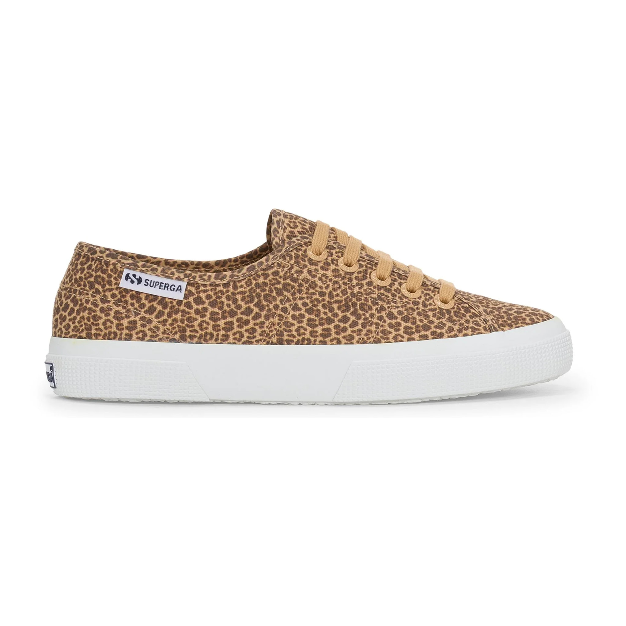Le Superga Donna Beige 3750 Micro Leopard Print Leggera