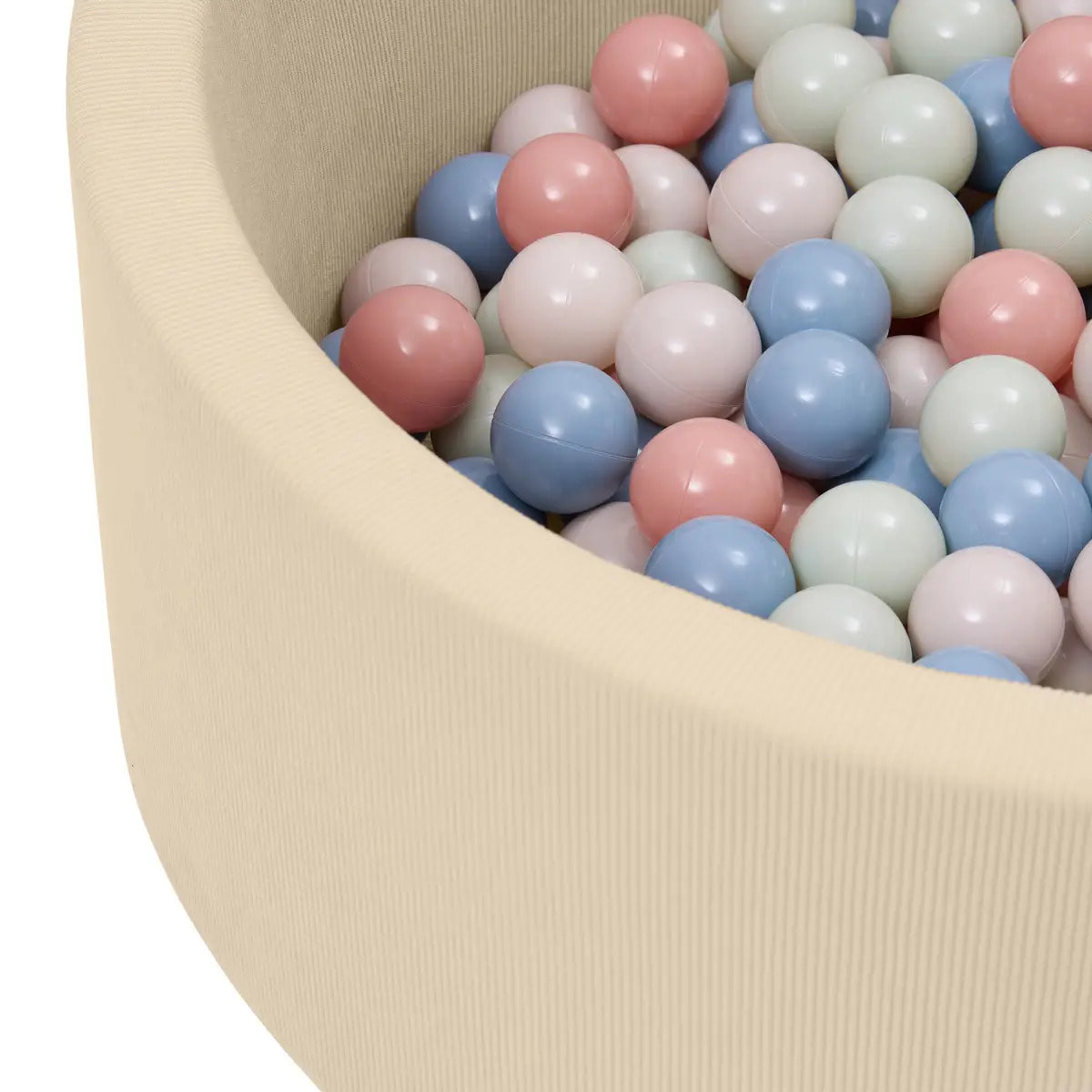Piscine à balles Moovy Beige D 90 cm 100 Balles Multicolores