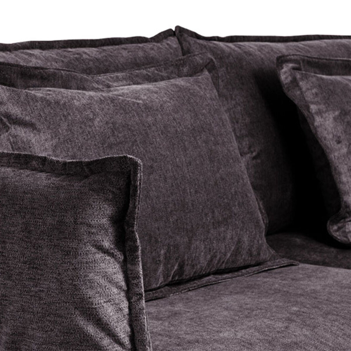 Canapé Tissu droit Verduro - 4 Places