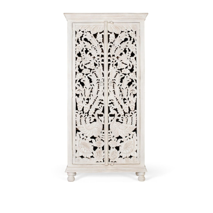 Armoire 2 portes 180x90x40cm