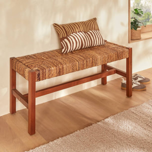 Banc Sidoan marron 102x38cm
