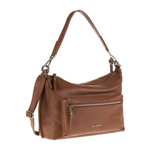 Borsa a spalla da donna Made in Italy - Modello Seraphina - 100% pelle - 35.0 x 23.0 x 20.0 cm