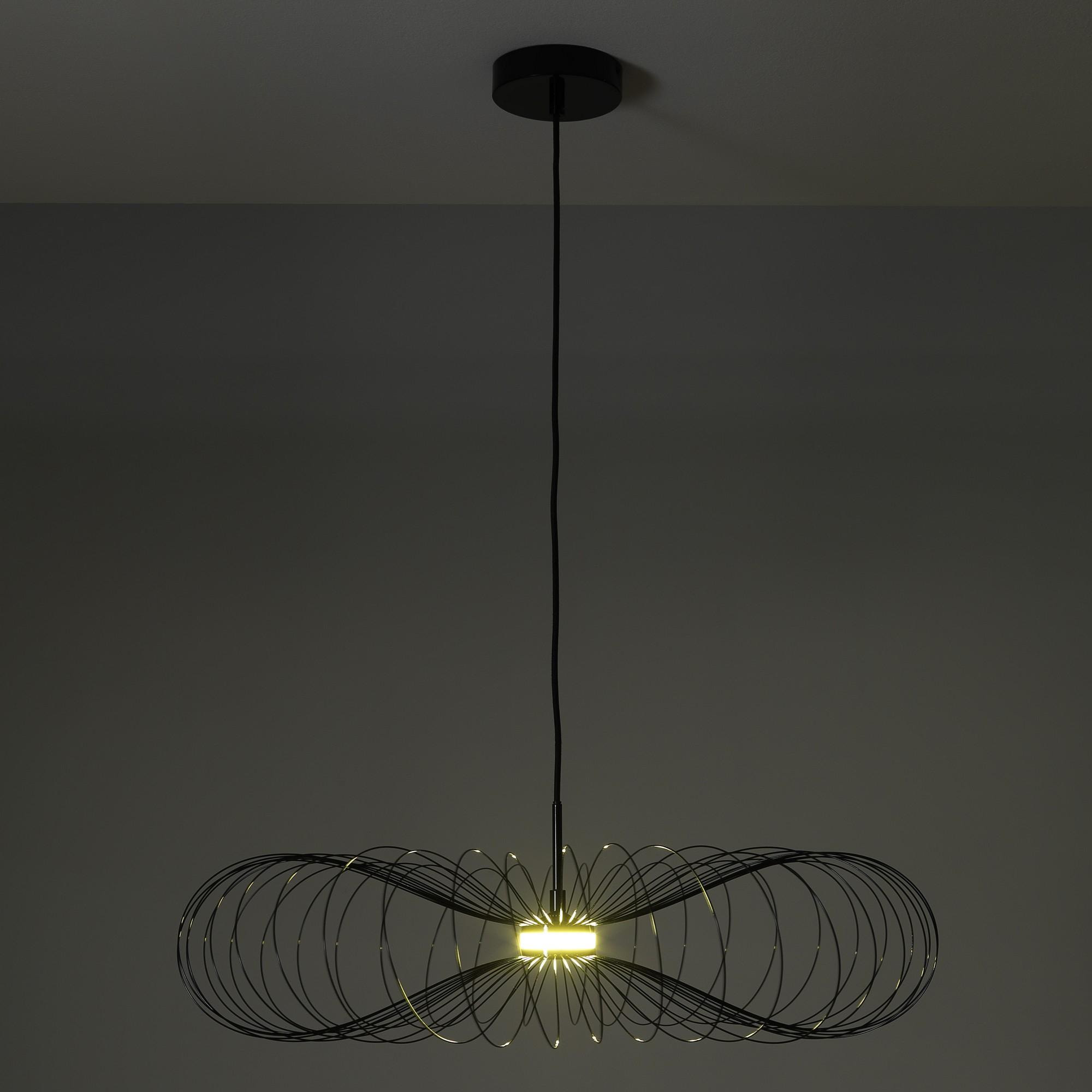 TOMASUCCI Lampadario INFINITY Nero