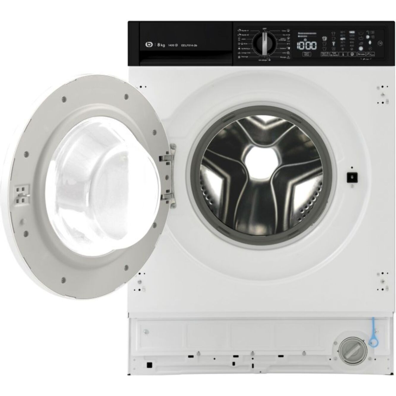 Lave linge hublot encastrable ESSENTIELB EELF814-2b