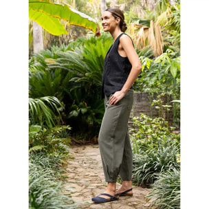 Sandalias N5813 NOBUCK LAVADO MALVA/PANGLAO color Malva