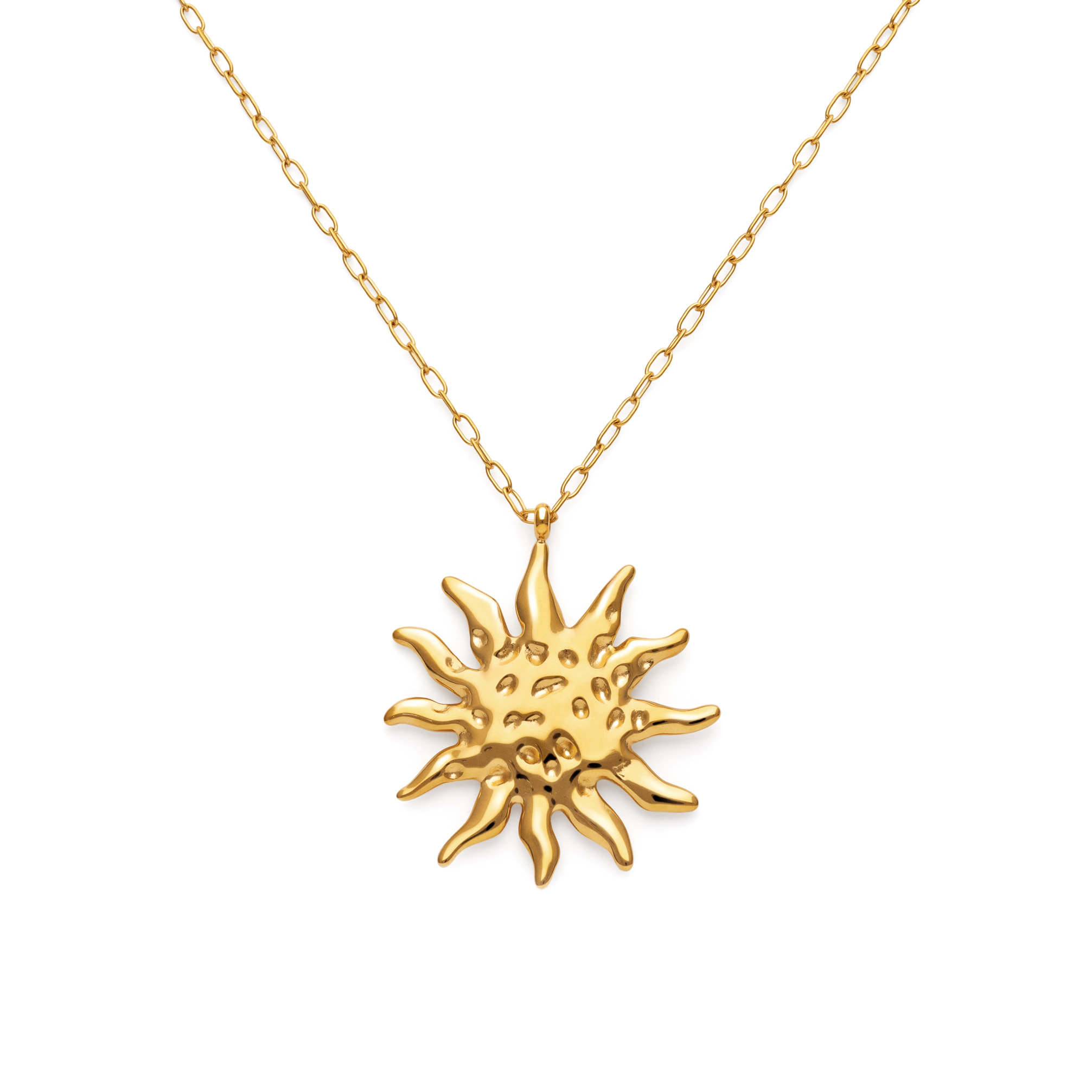 Collar Chic Solea Acero Baño Oro