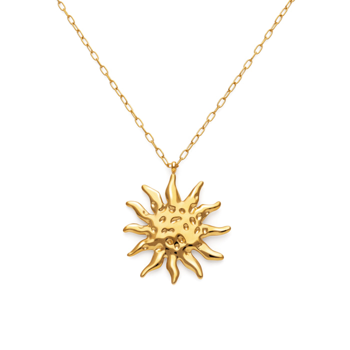 Collar Chic Solea Acero Baño Oro