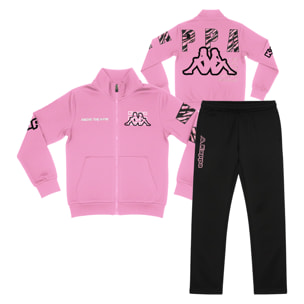 Tuta Bimba KAPPA 3 - 7 Anni Cotone Felpato