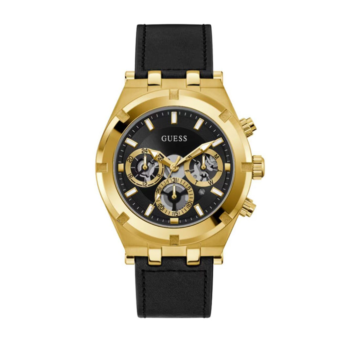 Reloj Guess GW0262G2 Hombre Analogico Cuarzo con Correa de Cuero