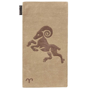 Tapis salon et chambre fait main en laine motif géométrique SOFO