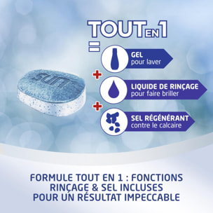 135 lavages - Tablettes Lave-Vaisselle Tout En 1 SUN Citron Ecolabel (Lot de 3x45)