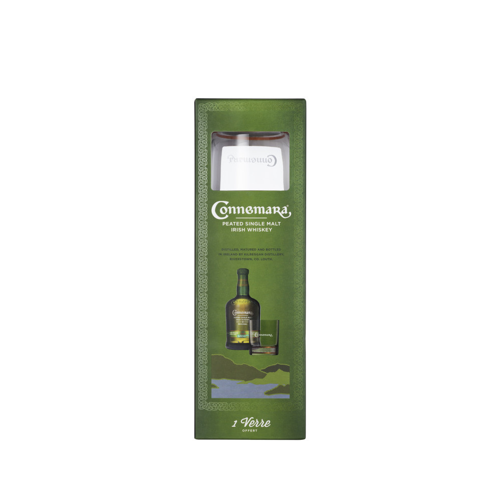 Coffret Connemara Original Single Malt Tourbé Irlandais | 40% vol | 70cl