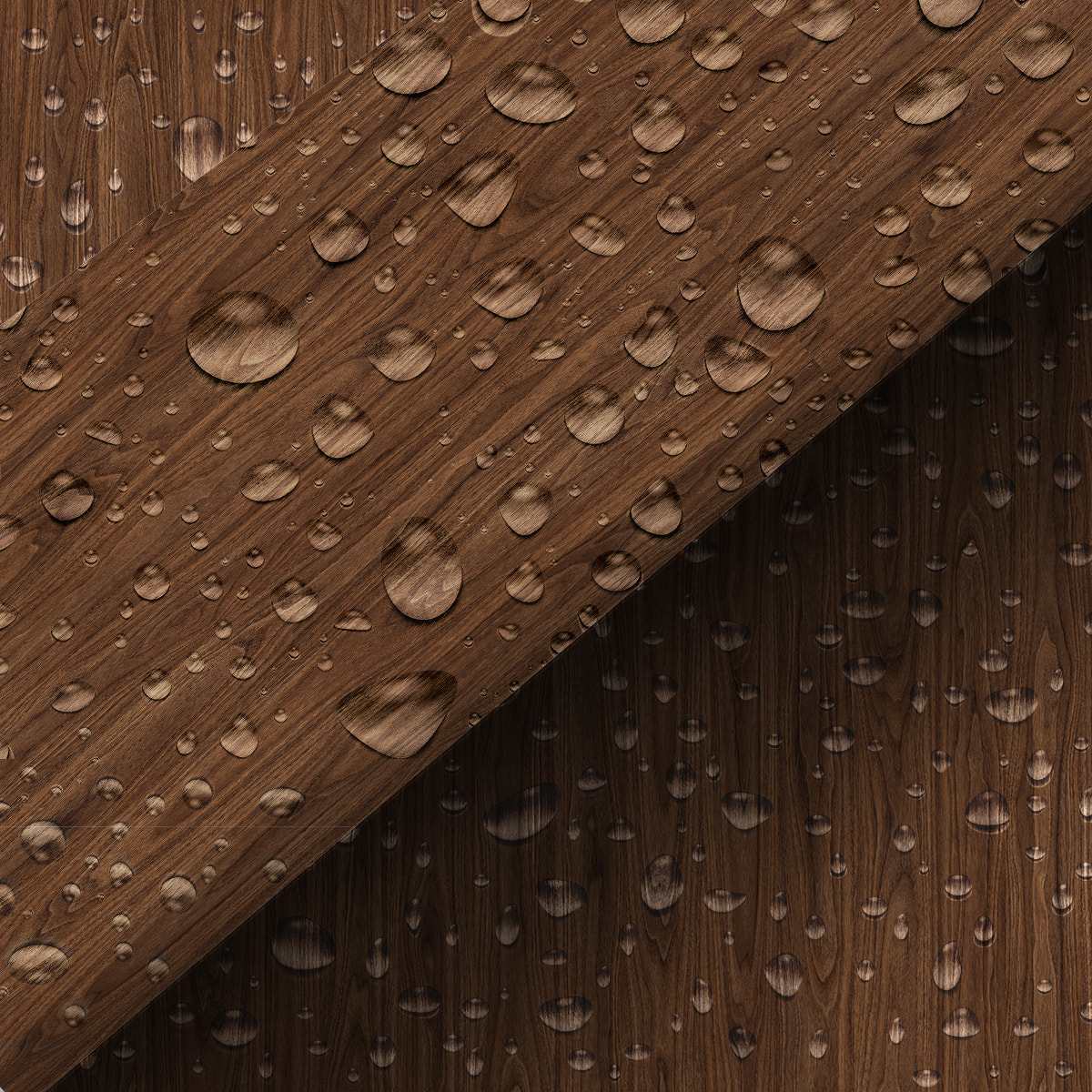 Revêtement sticker sol - BOIS DU MISSOURI - Rouleau adhésif Protection Anti-dérapant