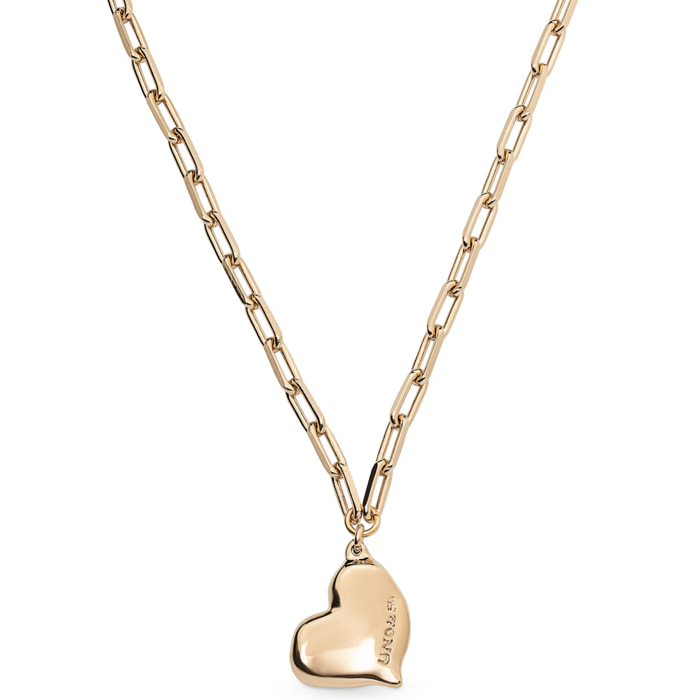 Colgante HeartBeat DORADO U