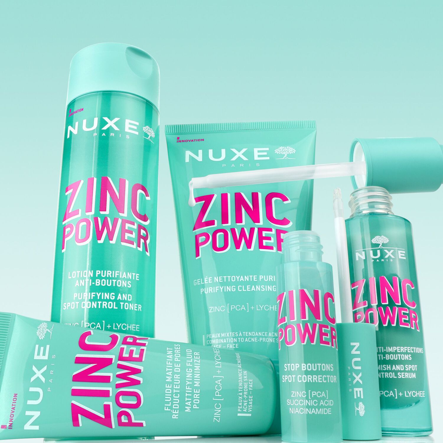Zinc Power - Gelée Nettoyante Purifiante 400 ml