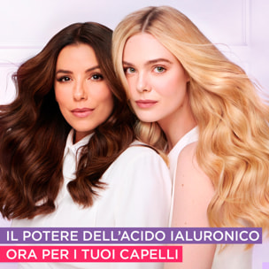 Balsamo Lamellare Idratante per Capelli Disidratati Elvive Hydra Hyaluronic 8 Secondi Wonder Water con Acido Ialuronico - Flacone da 200ml