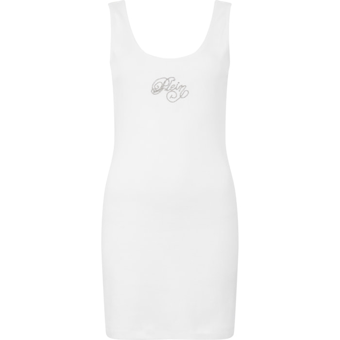 PHILIPP PLEIN Mini Tank Dress Signature
