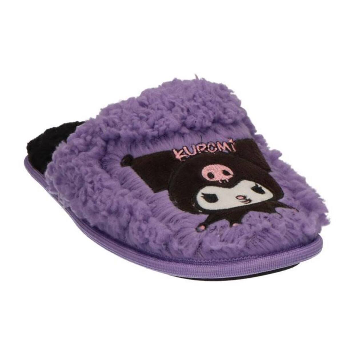 Pantuflas infantiles de estar por casa "Kuromi"