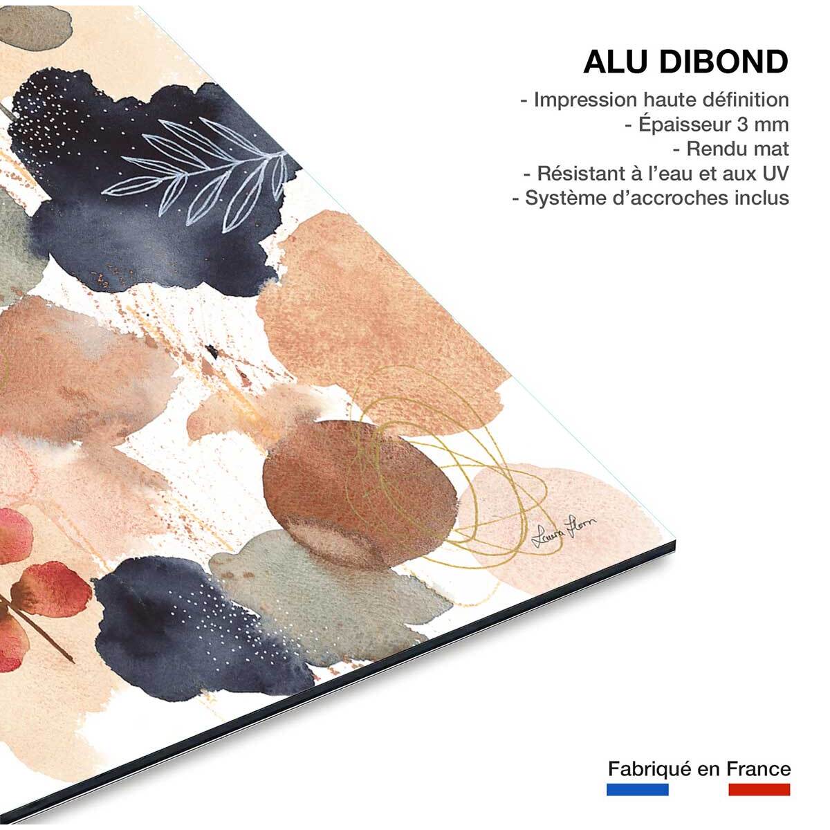 Tableau fleurs Nature et sérénité Tableau alu Dibond