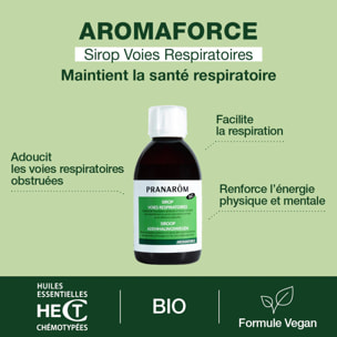 Pranarom - Sirop pour les voies respiratoires - Bio - 225 ml