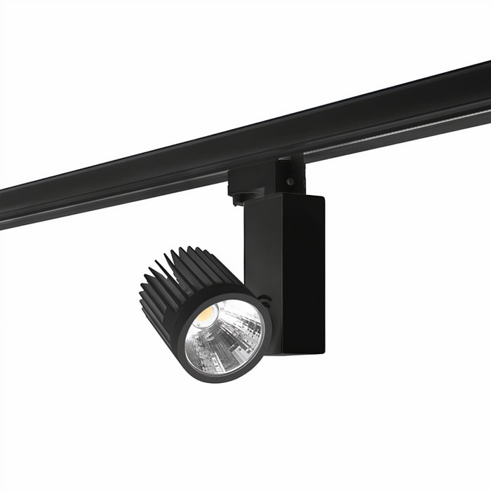 FORLIGHT Proyector IP20 Onyx LED 20W 3000K Negro 1745Lm