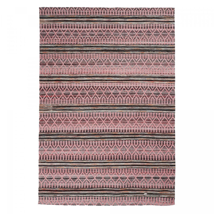 Tapis artisanal DAHO, tapis fin sans velours : Kilim