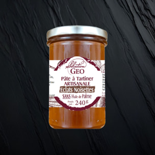 Pâte à Tartiner Eclats de Noisettes Artisanale - 240g - France