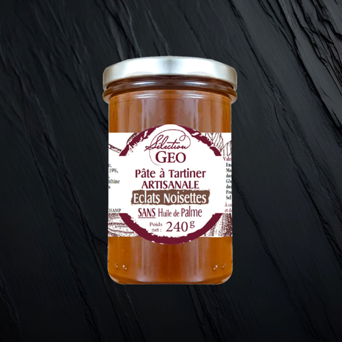 Pâte à Tartiner Eclats de Noisettes Artisanale - 240g - France