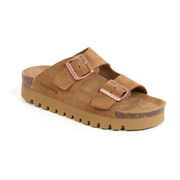 Sandalo Piattaforma Donna Marrone BILLOWY MARRONE