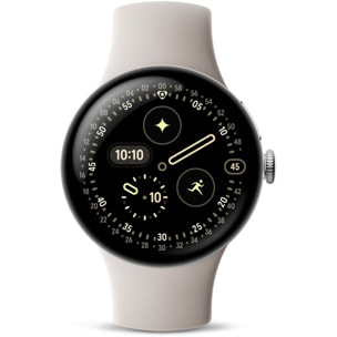 Montre connectée GOOGLE Pixel Watch 4 41mm Argent/Porcelaine BT