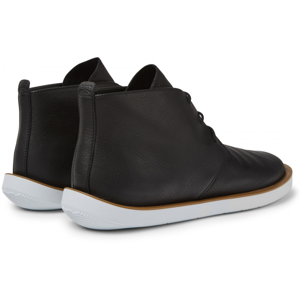 CAMPER Paviplus Negro/Wagon Bio Miel-Blanco - Botines Negro Hombre