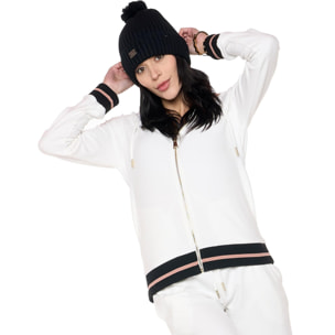 Tuta da donna invernale con cappuccio e zip "Relaxed"