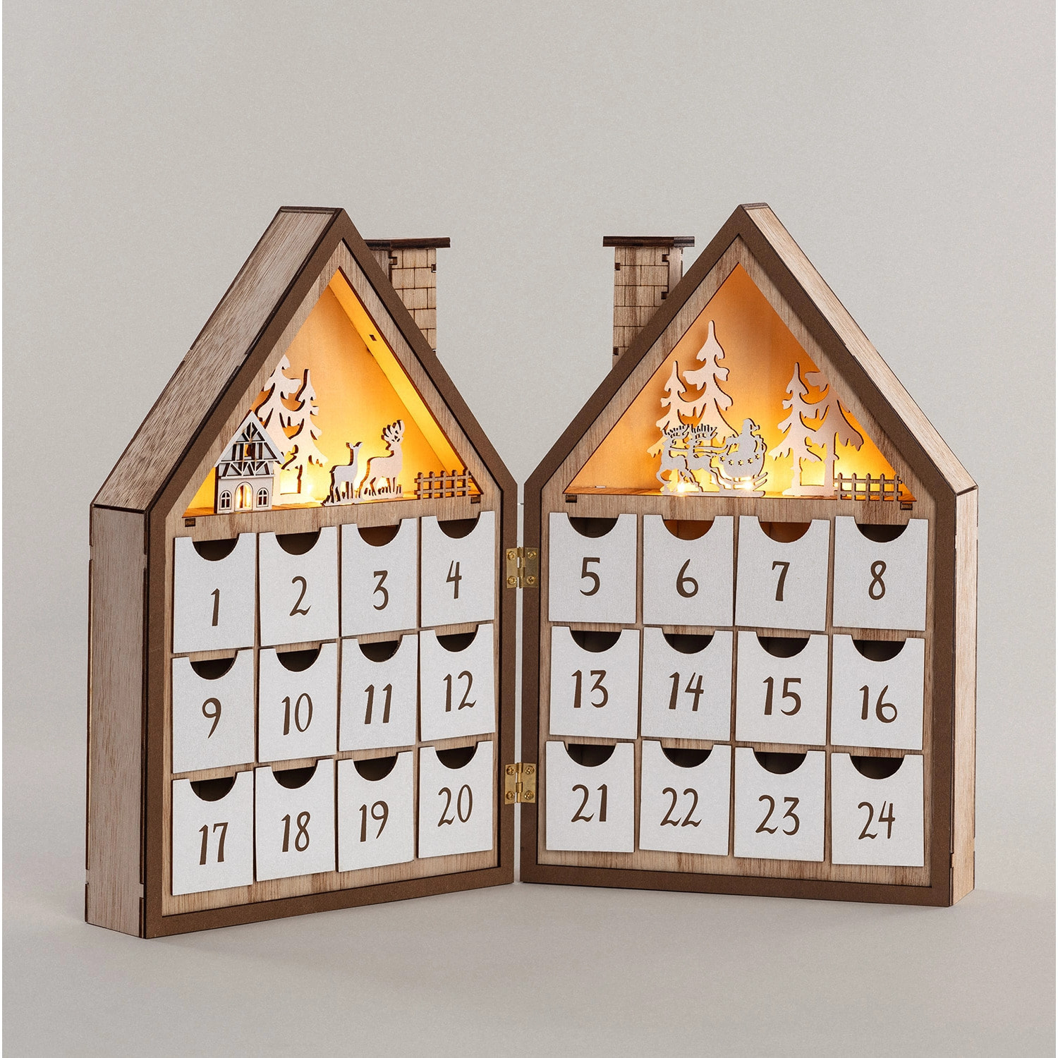 Calendrier de l'Avent LED à remplir - 40,99 €