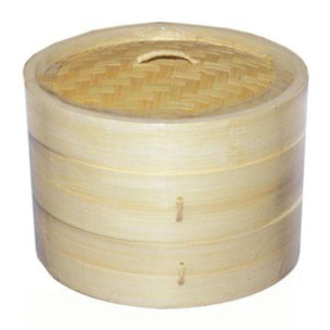 Cuocivapore in bambù composto da 3 pezzi cmø30h16,5