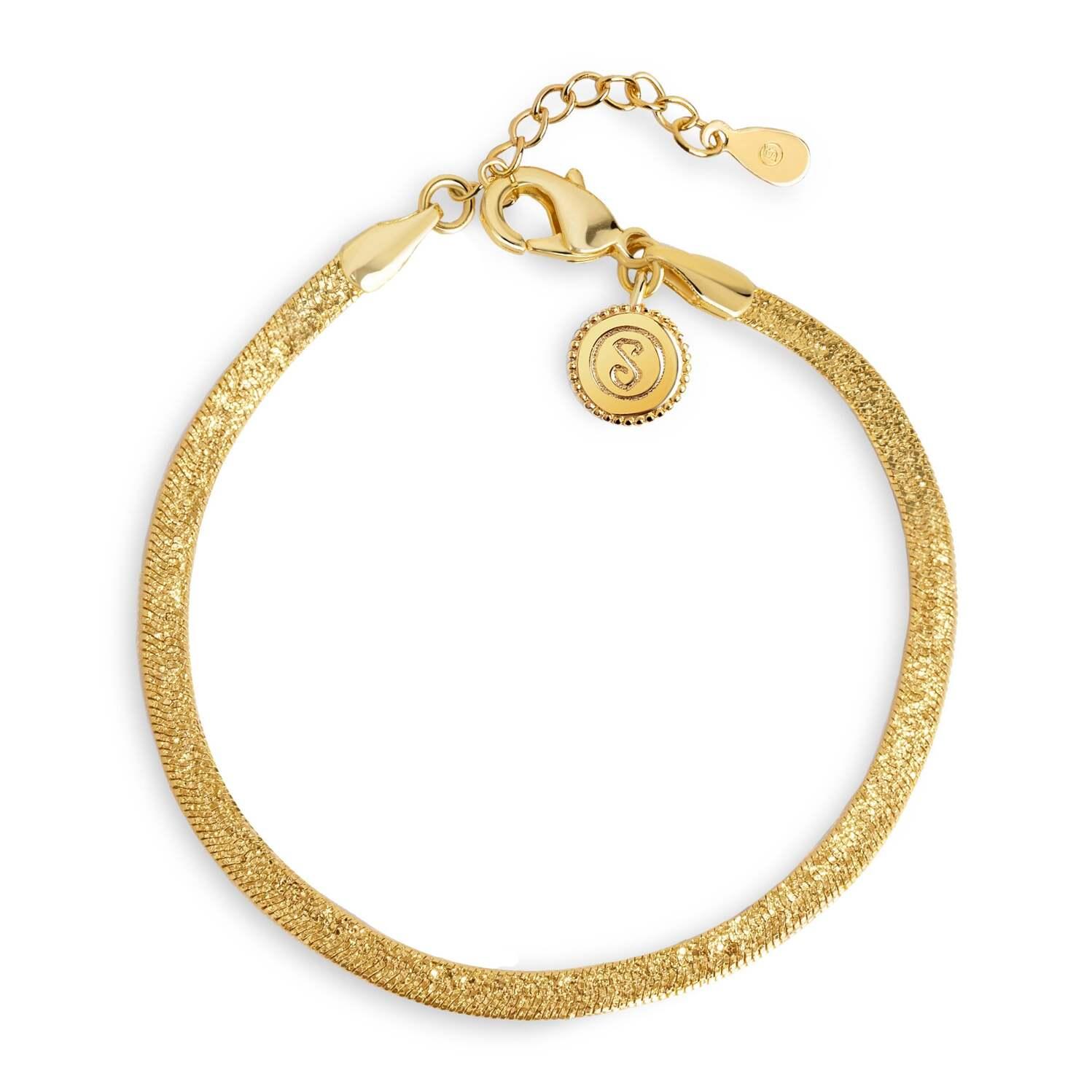 Pulsera Lisse Sparkling Baño Oro