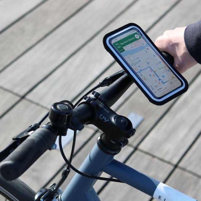 Support smartphone SHAPEHEART téléphone guidon de vélo XXL