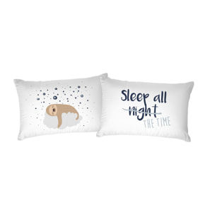 COPPIA FEDERE PRINTED COTONE 33